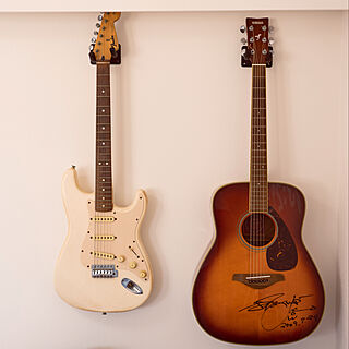 アコギ ギターのある部屋のインテリア実例 Roomclip ルームクリップ