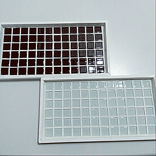 壁/天井/ハンドメイド/100均DIY/Daiso/ガラスタイル...などのインテリア実例 - 2019-04-25 19:33:53