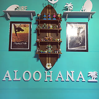 セリア ティファニーブルーの壁紙のインテリア実例 Roomclip ルームクリップ