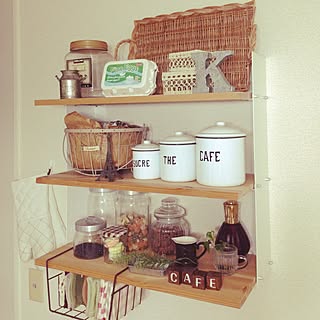 棚/賃貸/セリア/IKEA/ダイソー...などのインテリア実例 - 2014-12-13 19:04:17