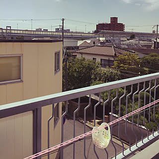 ベランダ 洗濯ロープのインテリア実例 Roomclip ルームクリップ