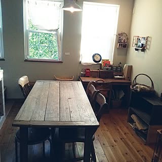 机/ダイニング/3COINS/アンティーク雑貨/ナチュラル...などのインテリア実例 - 2017-01-17 07:53:57