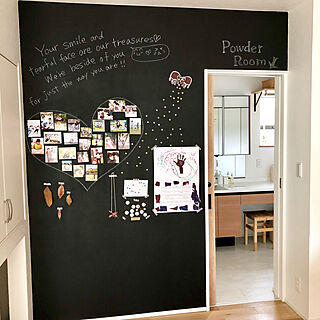 黒板 黒板アートのインテリア実例 Roomclip ルームクリップ