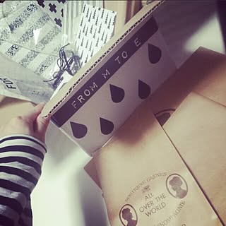 インテリアじゃないですが…/素敵便♡/うかれポンチ♪♪♪/ありがとうございます♡/Macaroniさん♡...などのインテリア実例 - 2013-12-24 21:15:40