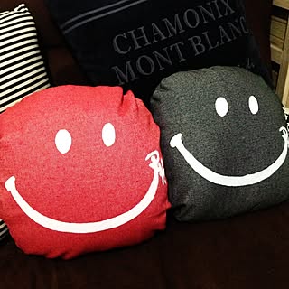 ロンハーマン風 スマイルクッションのインテリア実例 Roomclip ルームクリップ