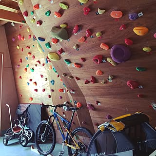 玄関 入り口 ボルダリングのおしゃれなアレンジ 飾り方のインテリア実例 Roomclip ルームクリップ