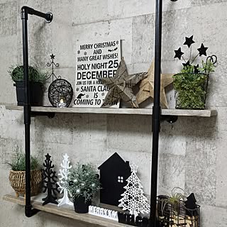 壁/天井/男前インテリア/壁紙屋本舗/男前/DIY...などのインテリア実例 - 2016-11-09 22:47:43