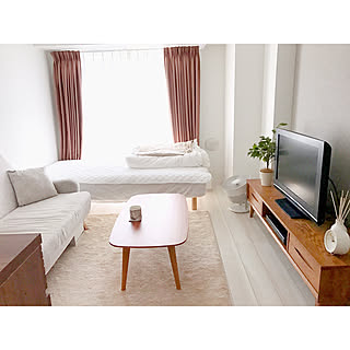 部屋全体/ブラウン/一人暮らし/無印良品/北欧...などのインテリア実例 - 2017-11-05 15:27:09