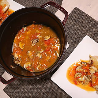 キッチン/料理/ニトリ/STAUB/フレンチカントリー...などのインテリア実例 - 2019-08-19 14:35:37