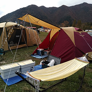 玄関/入り口/キャンプ/テント/寒い/部屋じゃなくてゴメンなさい...などのインテリア実例 - 2018-11-28 17:04:26