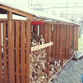 部屋全体/蒔きストーブのある家/蒔ストーブのあるお家/蒔小屋DIY/蒔きストーブ...などのインテリア実例 - 2016-12-21 16:08:56