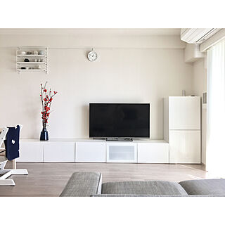 リビング/BESTA/IKEA テレビボード/北欧/北欧 インテリア...などのインテリア実例 - 2018-11-16 20:49:39