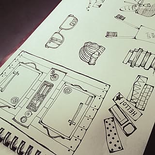 部屋全体 手書きイラストのインテリア実例 Roomclip ルームクリップ 部屋全体 手書きイラストのインテリア実例 Roomclip ルームクリップ