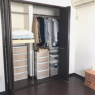 寝室クローゼットのインテリア実例 Roomclip ルームクリップ