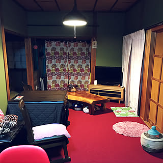 赤絨毯のインテリア実例 Roomclip ルームクリップ