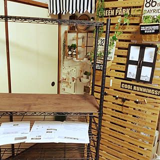 机/すのこ/カフェ風/DIY/RCの出会いに感謝♥︎...などのインテリア実例 - 2018-04-13 10:23:08