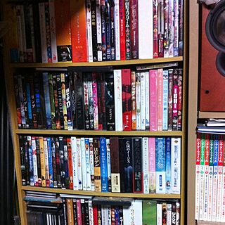 棚/DVD&Blu-ray&CD/シアタールーム/CD DVD 収納のインテリア実例 - 2012-11-24 20:36:18