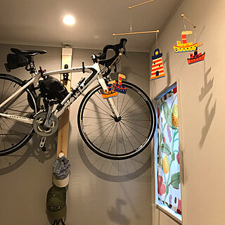 自転車 壁紙のインテリア実例 Roomclip ルームクリップ
