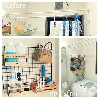 バス/トイレ/100円リメイク/男前/洗剤収納/収納アイデア...などのインテリア実例 - 2016-09-03 23:01:29
