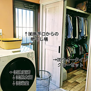 脱衣所 勝手口のインテリア実例 Roomclip ルームクリップ