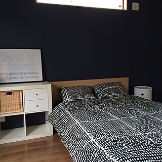 ベッド周り/寝室/IKEA/TRAMのインテリア実例 - 2016-10-11 12:11:36
