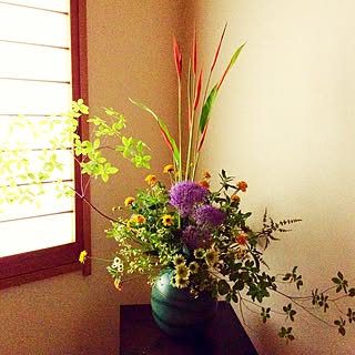 和室 生花のおしゃれなインテリアコーディネート レイアウトの実例 Roomclip ルームクリップ