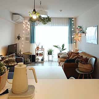部屋全体/リビングダイニング/キッチンからの眺め/IKEA/H&M HOME...などのインテリア実例 - 2020-01-29 21:44:04