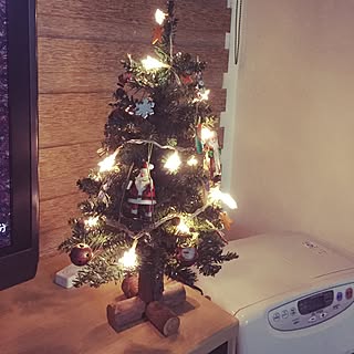 リビング/スターライト/ミニツリーLEDライト/クリスマスのインテリア実例 - 2016-11-08 23:16:03