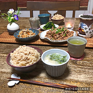 チーク材のプレート/北一硝子/器好き♡/こだわりの箸/工房1046...などのインテリア実例 - 2019-06-14 22:45:25