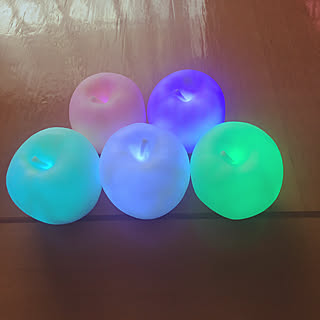 部屋全体/光る林檎✨/1000円‼︎のインテリア実例 - 2018-04-08 12:08:49