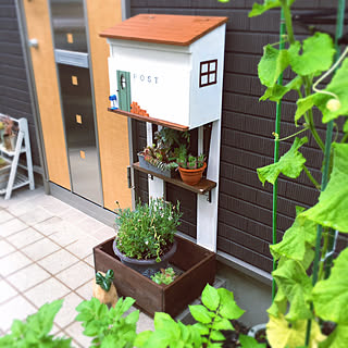 ポストdiyのインテリア 手作りの実例 Roomclip ルームクリップ