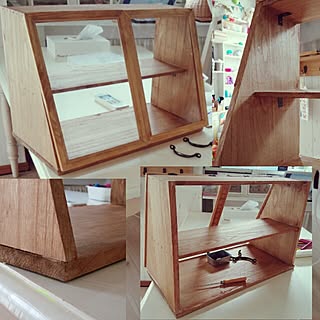 ショーケース手作り/100均だけで!/100均/フォトフレーム/DIY...などのインテリア実例 - 2015-08-20 12:13:37