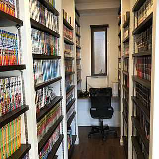 漫画 趣味部屋のインテリア実例 Roomclip ルームクリップ