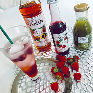 マイブーム♡/炭酸ジュース/モナンシロップ/ベット周りではないですが（；^ω^）/おきにいり♡...などのインテリア実例 - 2019-06-14 15:29:30