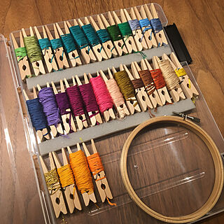 刺繍糸のインテリア実例 Roomclip ルームクリップ