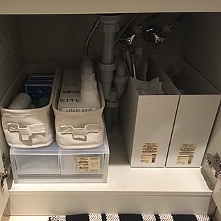 バス/トイレ/無印良品/一人暮らし/シンプルライフ/洗面所 収納のインテリア実例 - 2017-01-29 18:51:30