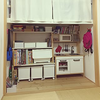 Ikeaままごとキッチンのインテリア実例 Roomclip ルームクリップ