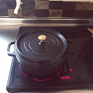 キッチン/IHコンロ/ストウブ鍋のインテリア実例 - 2017-02-17 20:26:09