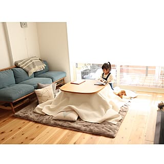 無印こたつのインテリア実例 Roomclip ルームクリップ
