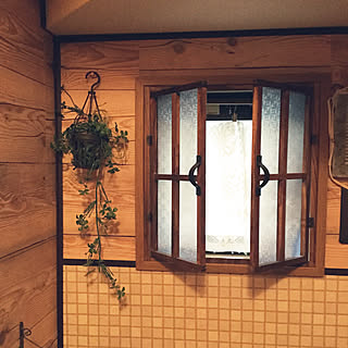 バス トイレ 飾り窓diyのインテリア 手作りの実例 Roomclip ルームクリップ