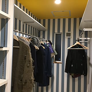 新築 ウォークインクローゼットのインテリア レイアウト実例 Roomclip ルームクリップ