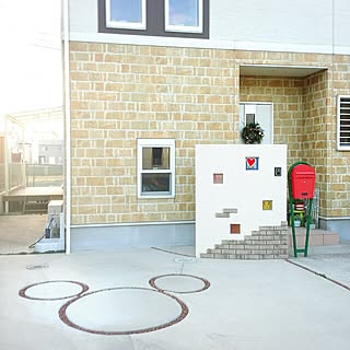 玄関 入り口 隠れミッキーのインテリア実例 Roomclip ルームクリップ