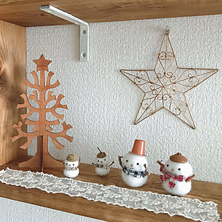 ワイヤークラフト クリスマスツリーのインテリア実例 Roomclip ルームクリップ