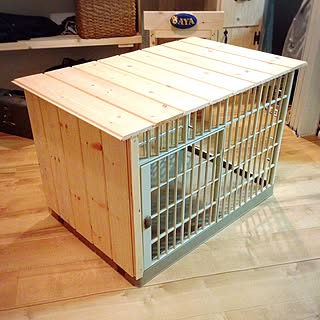 Diy 犬小屋のインテリア 手作りの実例 Roomclip ルームクリップ