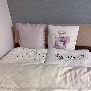 ベッド周り/ニトリ/注文住宅/暮らしを楽しむ/ペールトーン...などのインテリア実例 - 2019-12-11 18:59:44