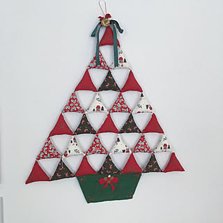 壁/天井/母の手作り/実家からもらった/ハンドメイド クリスマス/ハンドメイド...などのインテリア実例 - 2018-12-22 20:47:26