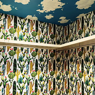 壁紙 空模様のインテリア実例 Roomclip ルームクリップ