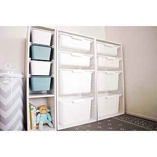 おもちゃ収納 赤ちゃんのいる暮らしのインテリア実例 Roomclip ルームクリップ