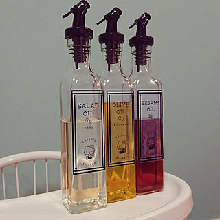キッチン/スパイスラック/フランフランのオイルボトル/スパイスラックDIY/ラベルシール...などのインテリア実例 - 2018-02-15 13:29:03