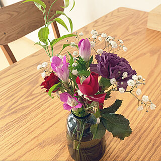 お花のある生活/ミニブーケ/お花を飾ろう/ありがとう毎日/幸せな空間...などのインテリア実例 - 2020-11-07 10:08:22